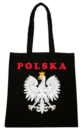 Bavlnená taška s vlasteneckou vlajkou Poľský znak