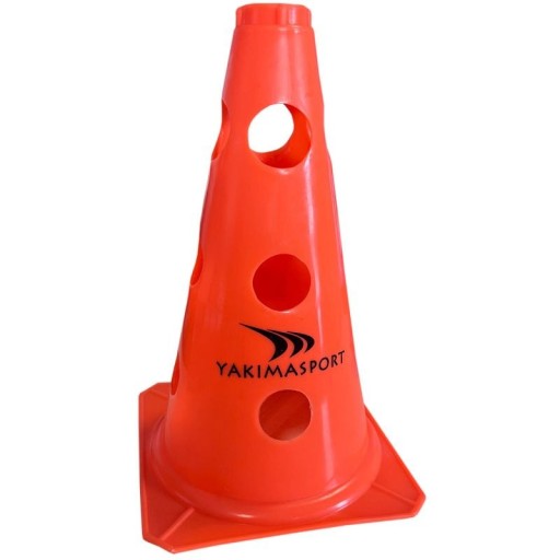 Kužeľ s otvormi Sport 23 cm oranžová 100604 - veľkosť N/A