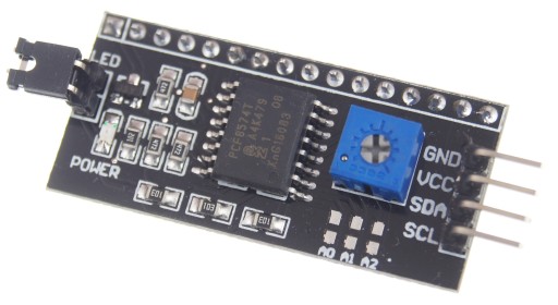 Modul prevodníka LCD displeja HD44780 I2C
