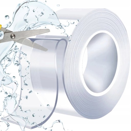 Nano páska 5 m x 20 mm opakovane použiteľná silná obojstranná vodotesná
