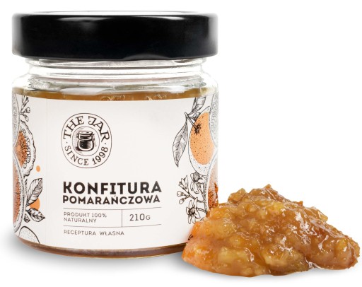 Pomarančový džem 210g THE JAR 61% pomaranč