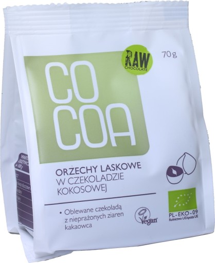 Lieskové oriešky v kokosovej čokoláde 70g KAKA