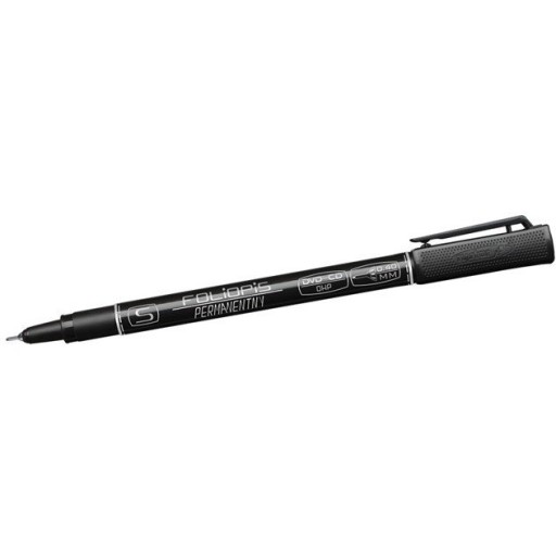 RISTOR BLACK Fóliový značkovač vodeodolný 0,4 PERMANENTNÝ MARKER