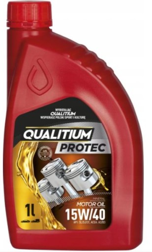 MINERÁLNY OLEJ Qualitium Protec 15W40 1L