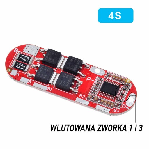 BMS 5S 4S 3S Li-Ion 18650 25A