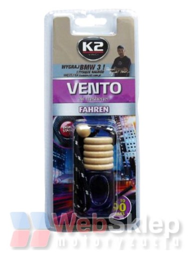Vôňa VENTO FRESH K2 8ml flakón SOLO výdrž