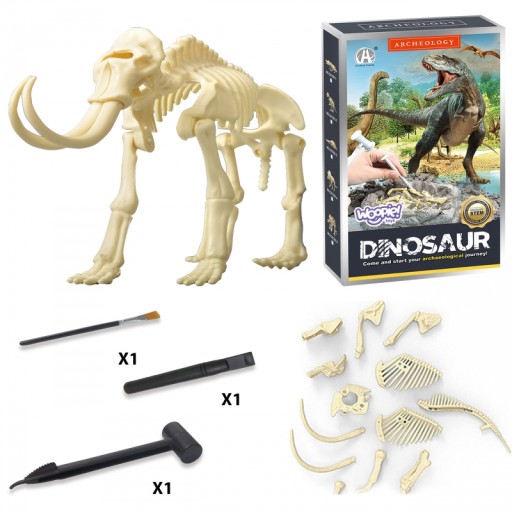 Kreatívna hračka kostra dinosaura Archeologické vykopávky WOOPIE