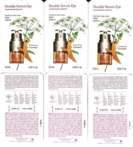 CLARINS DVOJITÉ OČNÉ SÉRUM 0,9 ml