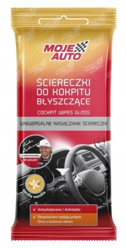 Moje Auto LESKLÉ STIERAČE KOKPITU 24 ks.