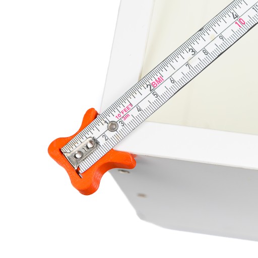 ExactoBox S predĺženie pre zvinutú meraciu pásku - jednoduché meranie uhlopriečok boxov