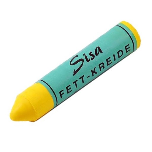 Krieda, žltý voskový fix, značenie pneumatík, gumy, SISA fix, vulkanizácia, 1 ks