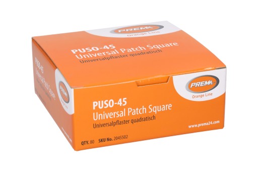 Štvorcové záplaty na pneumatiky 43x43 mm PREMA 15 ks.