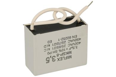 ŠTARTOVACÍ KONDENZÁTOR PRE VENTILÁTOROV 3,5uF/400V