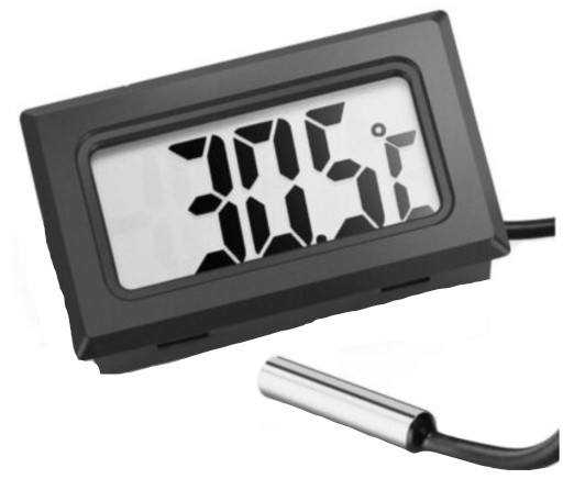 PRESNÝ DIGITÁLNY ELEKTRONICKÝ TEPLOMER SO SONDOU MIESTNEJ METEOSTANICE