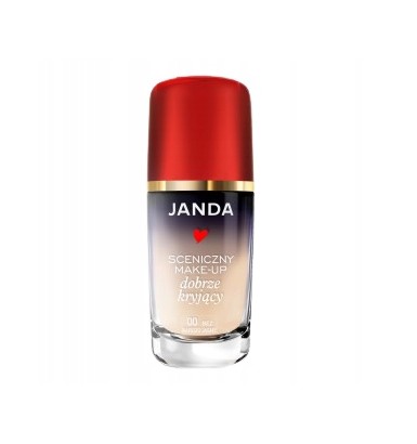Janda Sceniczny Make-Up 03 Béžová podkladová báza na tvár 30 ml s dobrým krytím