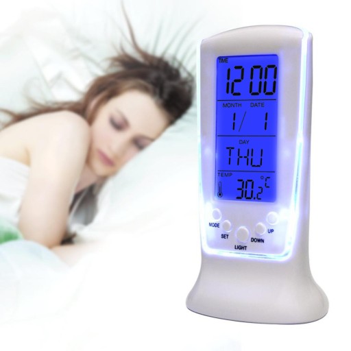 TERMOMETRICKÝ TEPLOMER ELEKTRONICKÝ LED BUDÍK