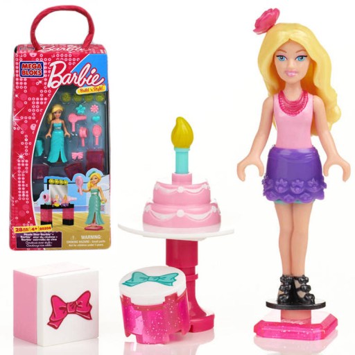 Mega Bloks BARBIE BÁBIKA zhodná s blokmi ZA1891
