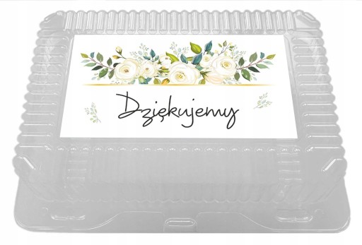 BOXY NA TORTY DEC x1 torta svadobný krst prijímania s potlačou pre hostí