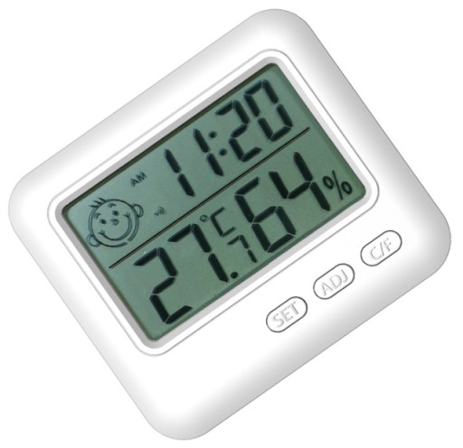 DIGITÁLNY TEPLOMER HYGROMETER IZBOVÁ METEOSTANICA S DISPLEJOM