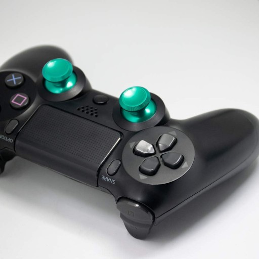 ZELENÝ HLINÍKOVÝ HUBOVÝ OVLÁDAČ ANALÓGOVÝ PREKRÝVOK PRE PS5 PLAYSTATION 5