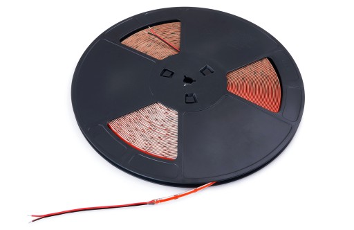 COB 480LED pásik LED 1m 12V Neon Line Červený