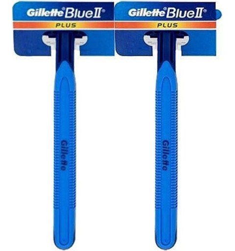 GILLETTE BLUE 2 PLUS holiaci strojček na holenie 2 ks