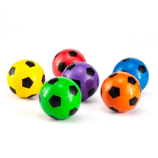 10x LOPTY LOPTY GUMOVÉ LOPTY SKOKÁ ZMYSELNÉ FUTBALOVÉ LOPTY 27mm