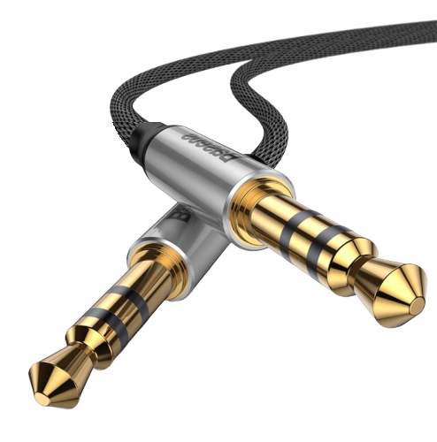 BASEUS MINI JACK KÁBEL 3,5MM AUX PLUG AUDIO KÁBEL PRE AUTO 100CM 1M