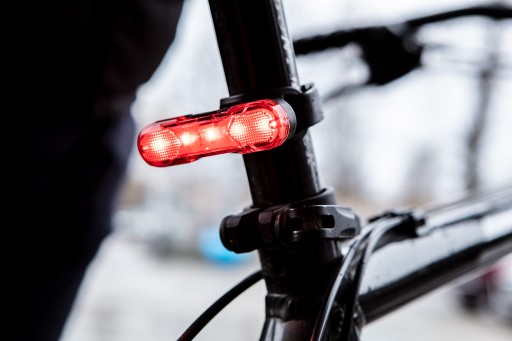 Zadné svetlo na bicykel LED 3W USB NEO