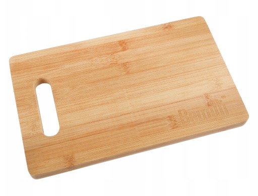 Bambusová drevená doska na krájanie 32,5x22x1,5 Berretti