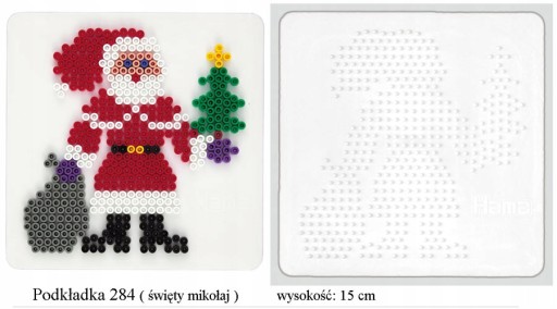 HAMA MIDI korálky Mikulášska podložka