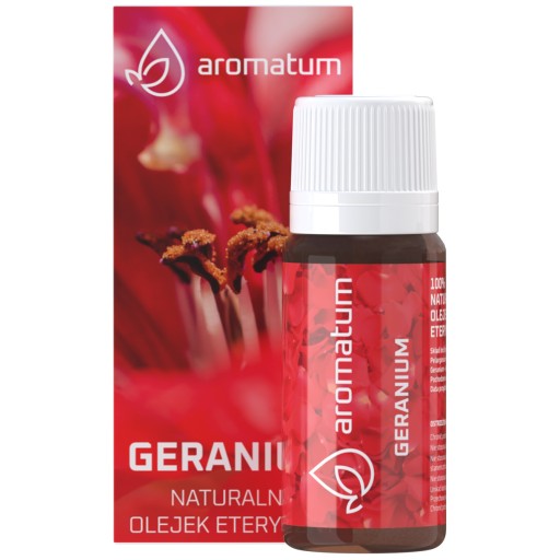 Aromatum - Prírodný esenciálny olej s vôňou Geranium - 12 ml