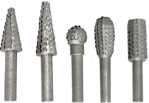 Profilové frézy na drevo so stopkou 6mm, sada. ks 5 MEGA (44915)