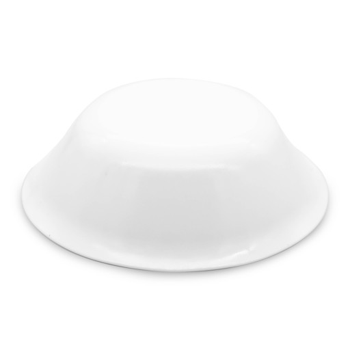BIELA OPÁLOVÁ MISKA NA ŠALÁT HLBOKÁ MISKA 17CM okrúhla MISKA POLIEV.