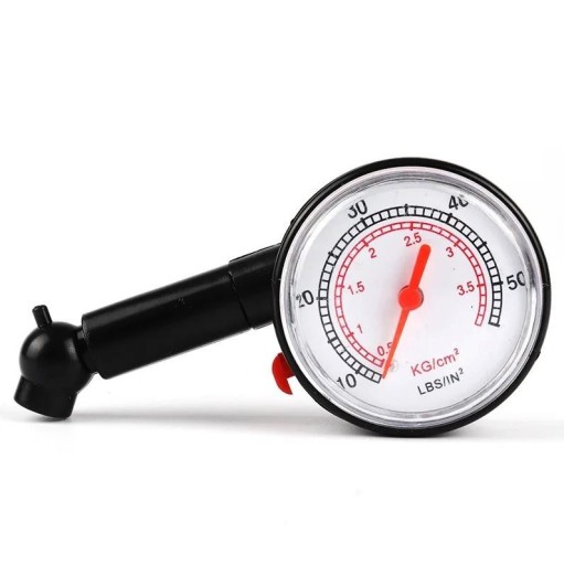 Tlakomer Analógový tlakomer v pneumatikách 0-4,1 BAR / 60 PSI