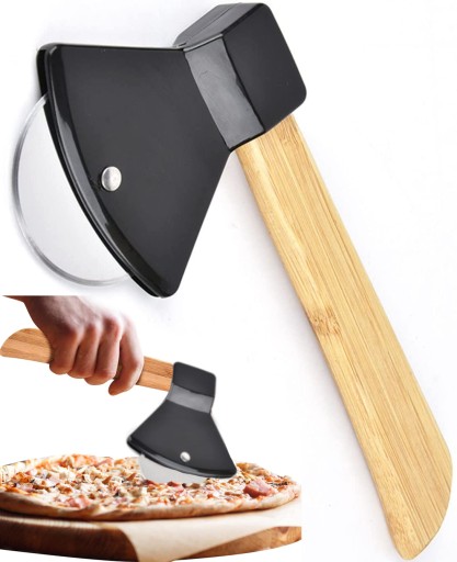 OKRUHOVÝ NÔŽ NA PIZZU, REZANIE PIZZY, SEKERY, AX