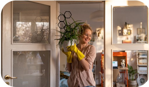 PODPORKA pre rastliny MODULÁRNA kvetinová podpera 58cm sada x2 pre monstera hoi