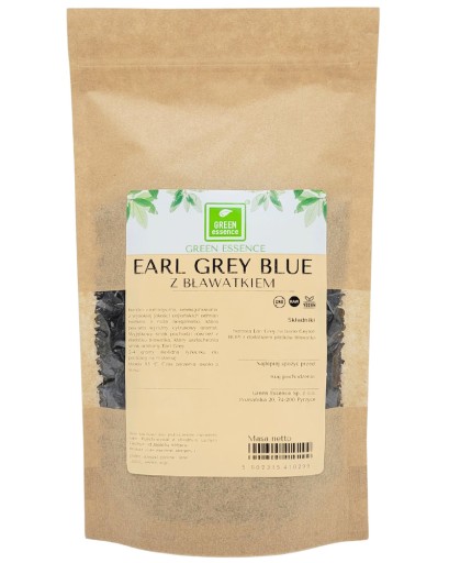 Prírodná EARL GREY MODRÁ S KORUNOU Sypaná 100g