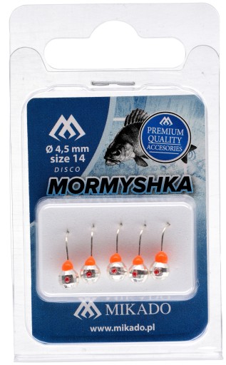 MIKADO MORMYSHKA DISCO STRIEBORNÁ 3MM 1 KUS