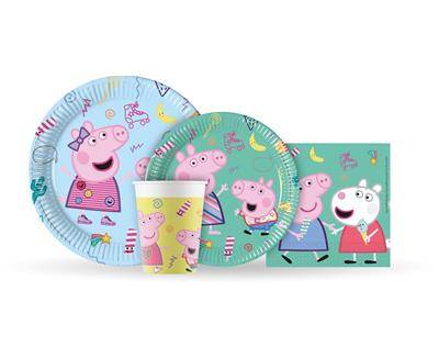 Papierové kelímky, Peppa Pig, 200ml, 8 ks.