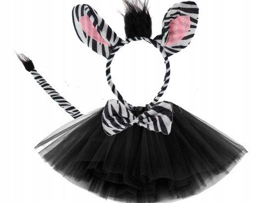 RUKA NA CHVOST, MOTÝLIK, ZEBRA OUTFIT, AKČNÉ ŠATY