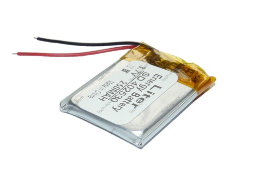 Nabíjateľná batéria Mp3 GPS RC 402530 250mAh