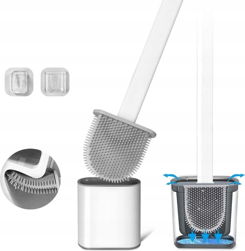 SILIKÓNOVÁ WC KEFA DO KÚPEĽNE WC