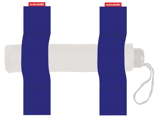 Samo-suchý zips - Držiak na suchý zips do kufra - 20 cm