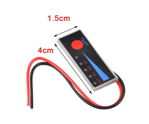 Tester nabíjania batérie 3S 10,2V - 12,6V