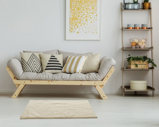 Kožušinový kúpeľňový koberec Mäkký dekoračný obyčajný králik 40x60