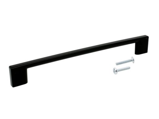 Techno úchytka nábytku 256 mm, polomatná čierna Loft