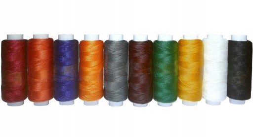 Farebné nite na strojové ručné šitie, Polyester, 10ks x 350m |2|