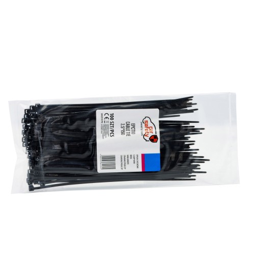 KABELOVÉ VIAZAČKY ČIERNE KABELOVÉ VIAZAKY 2,5x150mm