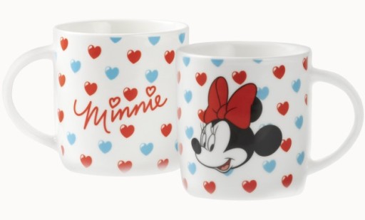 DISNEY PORCELÁNOVÝ hrnček MINNIE MOUSE BAJKA 370ML